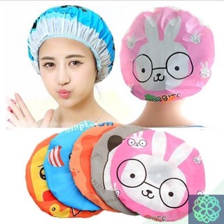 Mũ trùm đầu khi tắm - chống nước Mũ chụp đầu tránh ướt tóc khi tắm