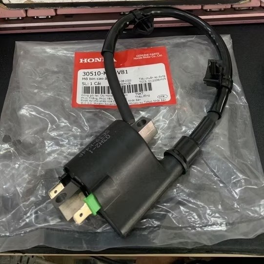 Mô bin sườn - Mô bị cao áp xe Vision 2014 2015 2016 2017 2018 2019 chính hãng Honda 30510K44V81