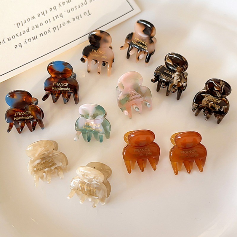 Kẹp tóc đầu lưng Kẹp tóc Acetate Kẹp nhỏ