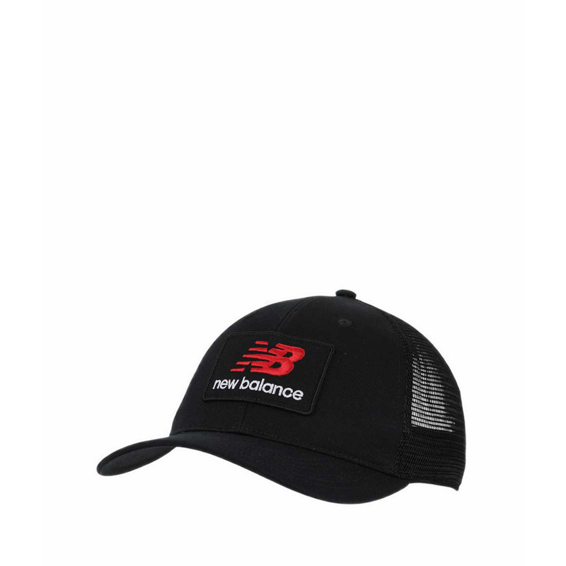 Mũ New Balance Stacked Patch Logo Unisex - Black