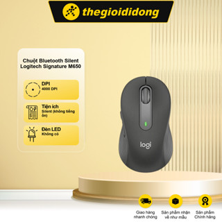 Chuột Không dây Bluetooth Silent Logitech Signature M650