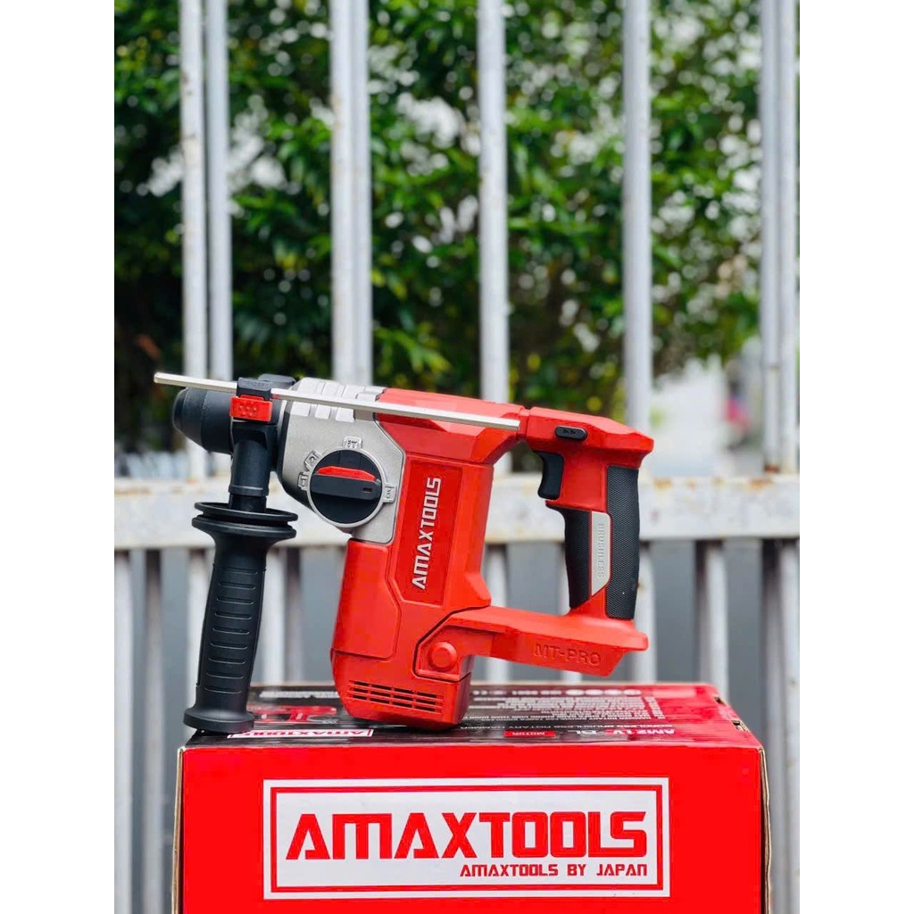 Máy Khoan Bê Tông Pin Amaxtools A3CN28SM Có Giảm Chấn