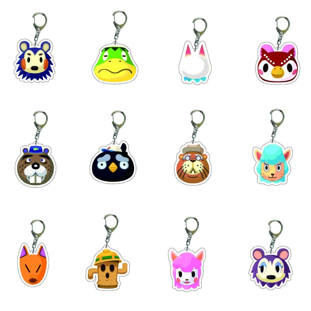 Móc khóa Acrylic Animal Crossing Animal Crossing