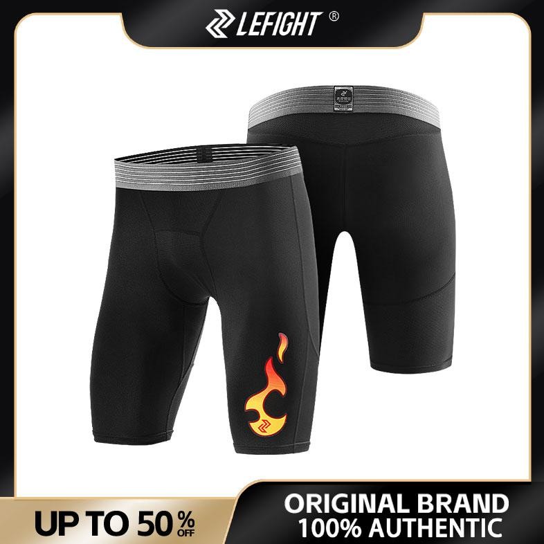 LEFIGHT CA-PS2445 Quần legging bóng rổ đàn hồi cao năm điểm quần short nén mùa thu đông thể thao chạ