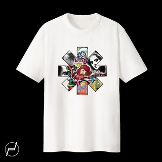 Đỏ HOT CHILI PEPPERS BAND 100% COTTON ÁO THUN UNISEX ĐỒ HỌC IN
