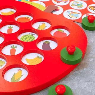 New Product#Children's Memory Training Concentration Thinking Parent-Child Interactive Table Game Chess Boys and Girls Early Education Educational Toys4wu