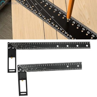 -New In April-Measuring Ruler Tool Aluminum Alloy High Carbon Steel Anti-Drop Device