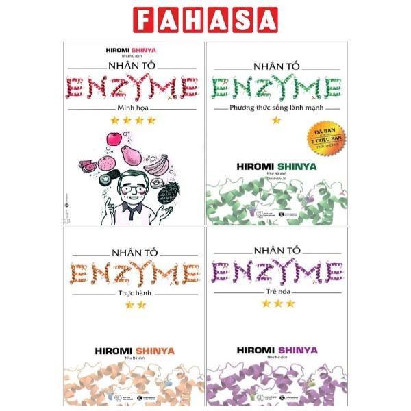 Combo Sách Nhân Tố Enzyme - Tập 1 - 4 (Bộ 4 Cuốn)