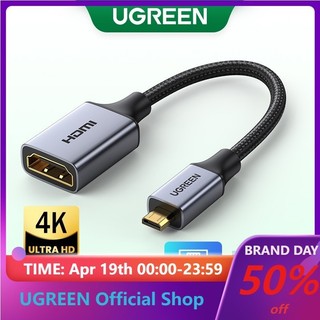 Cáp chuyển đổi cổng micro HDMI dài 0.25m UGREEN