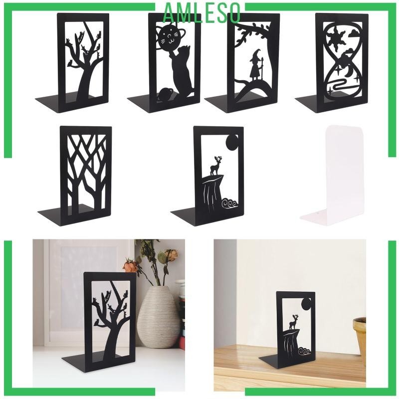 Trang trí Bookends Sách Hỗ trợ Trang trí Chống trượt Giá đỡ sách Nút chặn sách cho kệ Trường học Máy tính để bàn CD