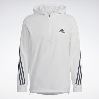Adidas chạy áo khoác 3 sọc run icons nam trắng hn2877