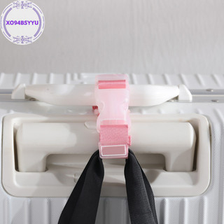 Xo94bsyyu Di Động Có Thể Điều Chỉnh Dây Đeo Hành Lý Xe Đẩy Nylon Phụ Kiện Hành Lý Treo Khóa Dây Đeo Túi Vali Dây Đai Khóa Móc Du Lịch VN