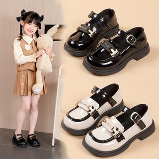 Giày búp bê khóa miu bé gái đế mềm êm chân