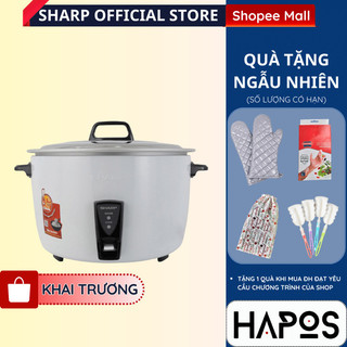 Nồi cơm điện nắp rời 7 lít sharp ksh-d77v chính hãng, bảo hành 15 tháng - không chống dính - hapos official