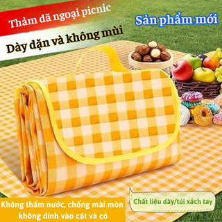 Thảm Picnic Dã Ngoại MM HOUSE Tấm Bạt Cắm Trại Đi Phượt Gấp Gọn Tiện Lợi Họa Tiết Caro Tươi Sáng Chụp Hình Siêu Xinh