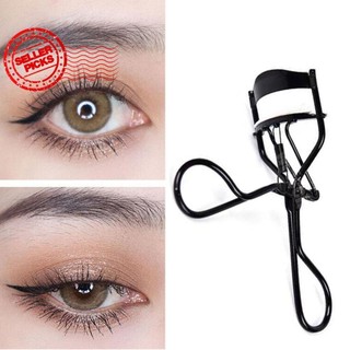 Máy uốn mi Máy uốn mi Nhíp lông mi Kẹp lông mi Kẹp lông mi màu đen Kẹp lông mi Curl Slip B2Z1