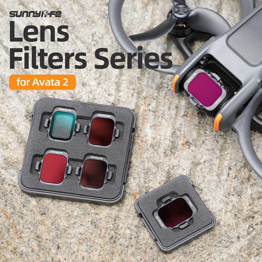 Dành Cho DJI Avata 2 Bộ Lọc ND64 ND128 Bộ Lọc Chụp Thu Vào ND16 Bộ Lọc Cho DJI Avata 2 Phụ Kiện