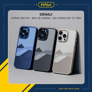 Ốp Lưng Sợi Carbon In Hình Núi Viền Dẻo Nút Bấm Kim Loại Cho Điện Thoại iPhone 12 13 14 15 Pro Max