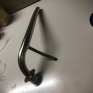 Cổ pô sirius co ống hơi hàn pô zin chất liệu inox