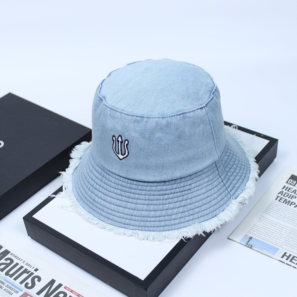 Mũ Nón Bucket Nón Vành Jean Vành Tua Nón Bo Chất Liệu Jean Cao Cấp Dày Dặn Thời Trang Cho Cả Nam Và 