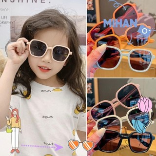 Kính râm MIHAN1 Retro, Kính râm Trend UV400 dành cho nữ, Kính râm vuông nam Retro Shades dành cho nam và nữ