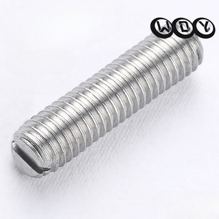  Máy thắt chặt đầu phẳng có rãnh bằng thép không gỉ 304, ốc vít không đầu có rãnh, vít cơm đế, M3M4M5M6M8