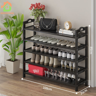 Beiduoyang Giá để giày nhiều lớp chống bụi đơn giản tủ đựng giày