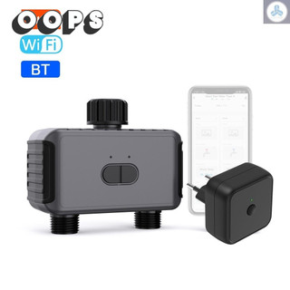 Oops!Không Dây BT Làm Vườn Tự Động Tưới Cây Tưới Cây Tự Động Thiết Bị Làm Vườn Điều Khiển Công Cộng Cảm Biến Mưa Thông Minh Hai Vùng Co Hệ Thống Tưới ANEW - 4.1
