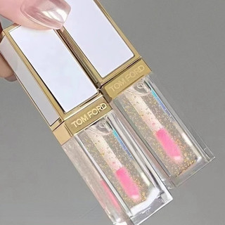 Tom Ford 2024 Summer Limited White Tube Gold Foil Lip Oil Son môi Priming son môi 6ml