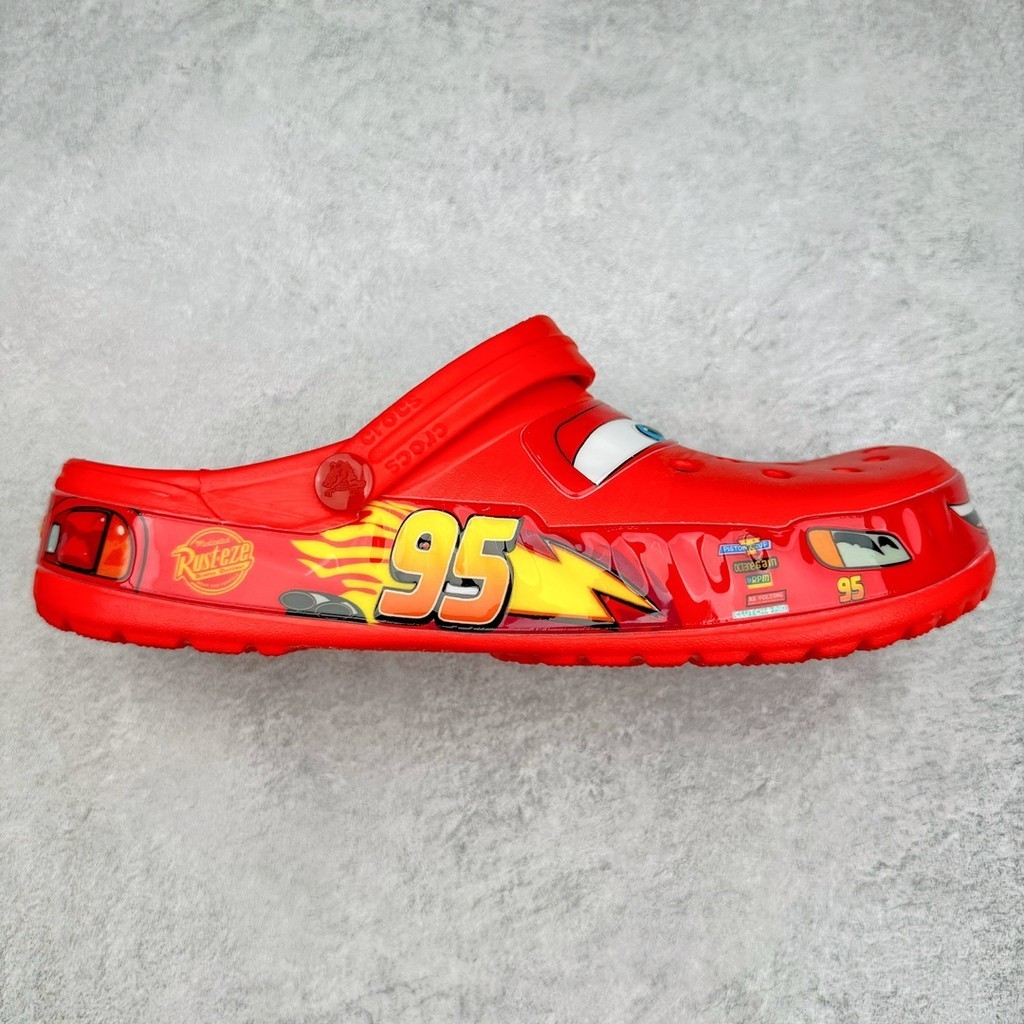 Crocs McQueen Xe Lỗ Giày Nam Nữ Phong Cách Mới Ngoài Trời Thoáng Khí Giày Đi Biển Baotou Dép Sandal