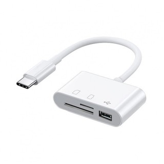 Bộ chuyển đổi đa chức năng type-c đầu đọc thẻ nhớ tf cf sd cho ipad pro,
