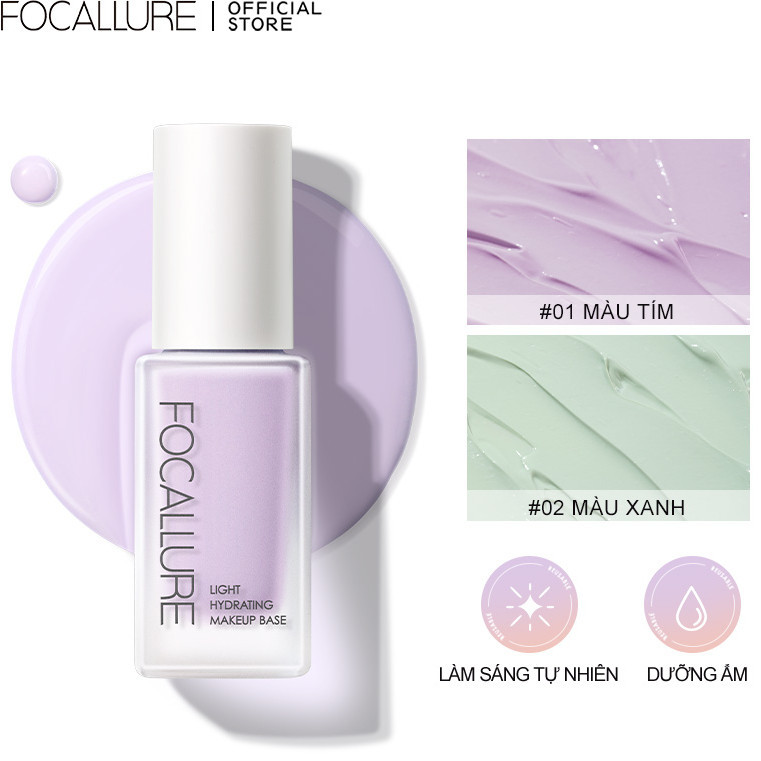 Ảnh 6 của Kem Lót FOCALLURE, ZEESEA Dưỡng Ẩm Làm Sáng Da Chống Thấm Nước Trọng Lượng NhẹFA-934 30g