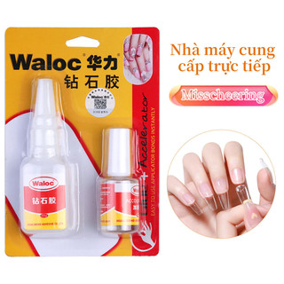 Keo bê tông móng tay, keo dán móng tay Waloc để đính móng tay