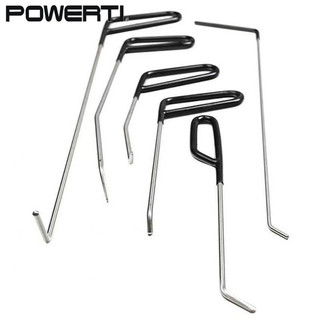 2024! Dent Puller Bộ dụng cụ sửa chữa Paintless Dent Removal Puller 6 Thông số kỹ thuật Thanh móc bằng thép không gỉ Mưa đá chuyên nghiệp