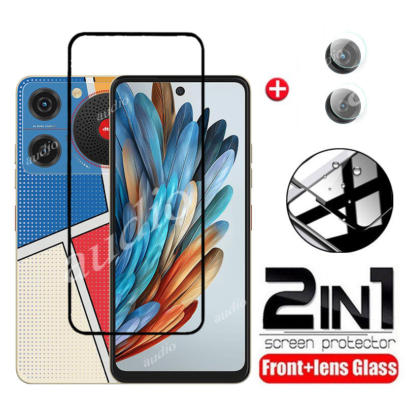 Nubia music 2 4G 2in1 Kính Cường Lực Cho zte nubia music 2 music2 4G 2025 Bảo Vệ Màn Hình Phim Ống K