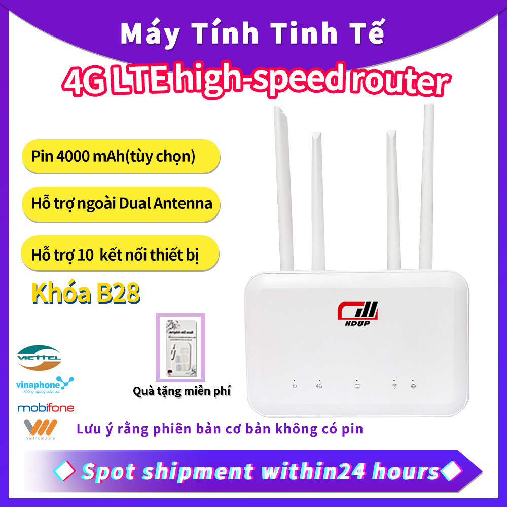 Bộ Định Tuyến Không Dây B625 4G LTE FDD/TDD 300Mbps Hỗ Trợ Thẻ GSM Hàng Chính Hãng Bảo Hành 6 Tháng