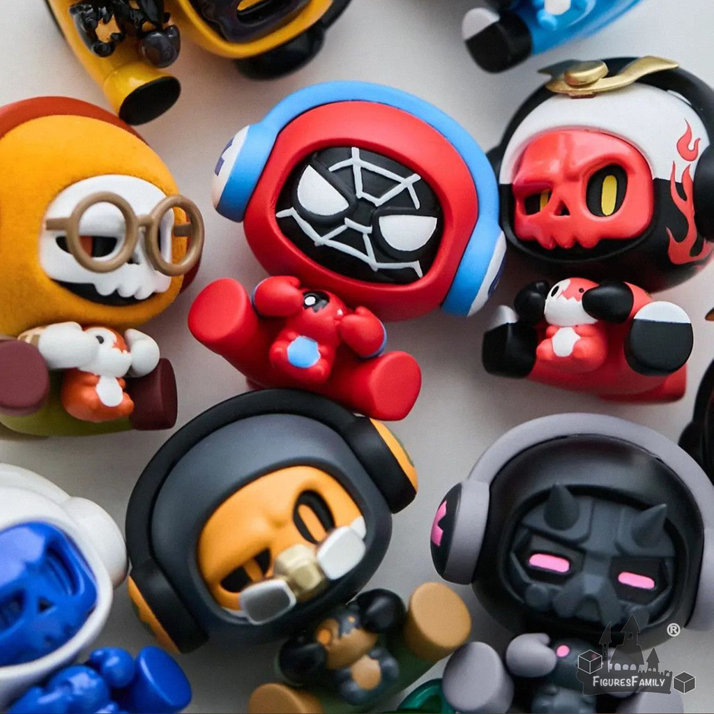 [Chính hãng] Baby MR.BONE Hộp mù xương Mini hình đầu lâu Quà tặng trang trí búp bê