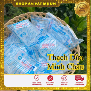  Thạch dừa Minh Châu chuẩn thạch trúng thưởng tuổi thơ  bịch 22 gói  