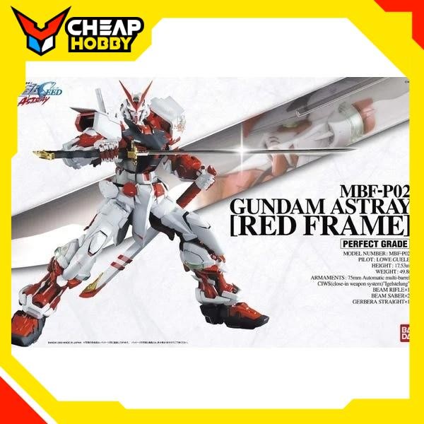 Mô Hình Lắp Ráp PG 1/60 GUNDAM ASTRAY RED FRAME của Bandai Nhật Bản