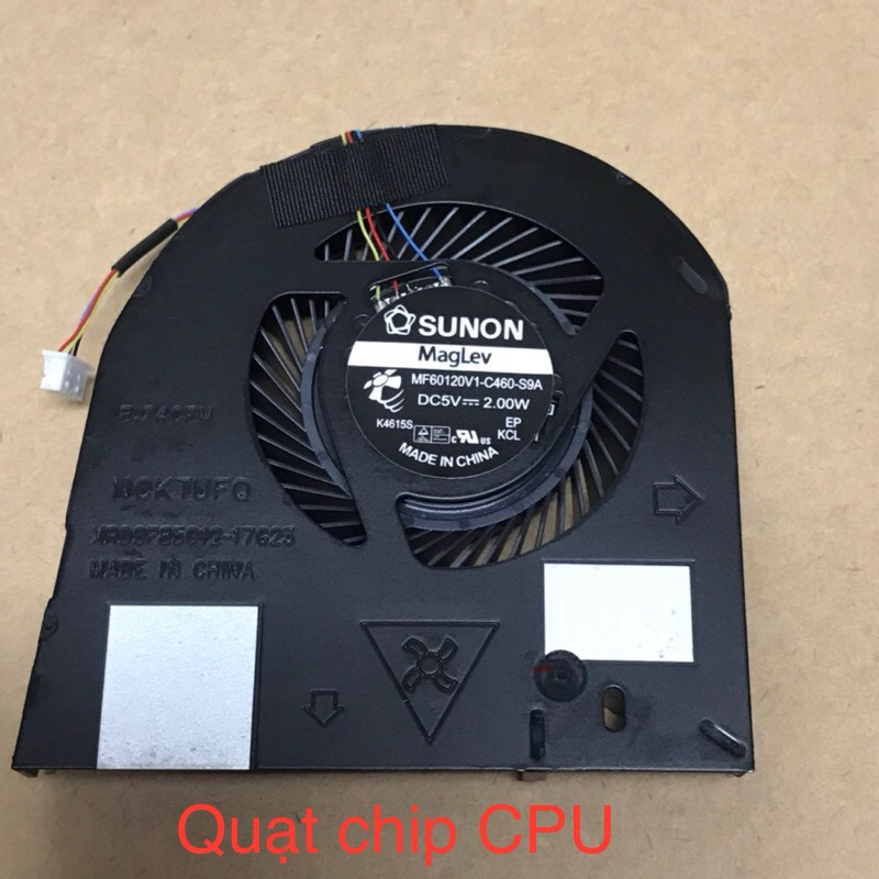 Quạt Chip CPU-VGA  DELL Precision 7530 7540 M7530 P74F new