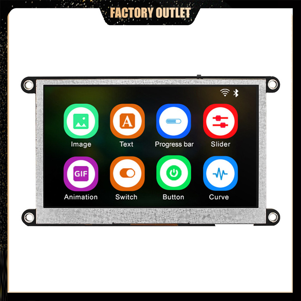 Bảng phát triển Bluetooth WIFI ESP32-S3 4,3 inch / 5 inch với màn hình cảm ứng điện dung IPS HD