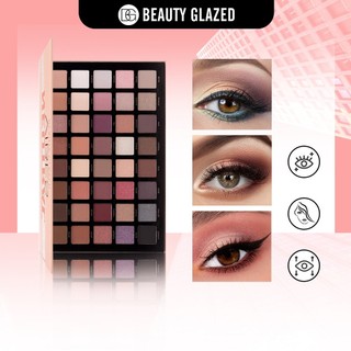  Beauty Glazed Neutral Vibes Matte 40 Màu Nổi Bật Shimmer Eye Shadow Mỹ Phẩm Bảng Lấp Lánh Phấn Mắt Cod 