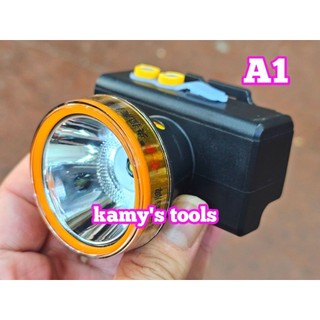 A1 Đèn pin đội đầu LED siêu sáng kamytools