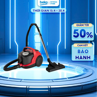 Máy Hút Bụi BEKO Hạn Chế Tắc Nghẽn Tóc, Lông Thú, Công Suất 1600W - VCO32818WR