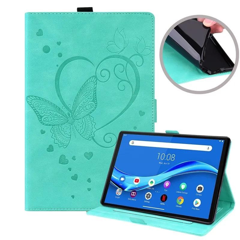 Ốp Lưng Nổi Hình Bướm Dễ Thương Có Khe Cắm Thẻ Cho Lenovo Tab M10 Plus Gen 3 TB125FU TB128XU (Xiaoxin Pad 2022 10.61 ") Funda