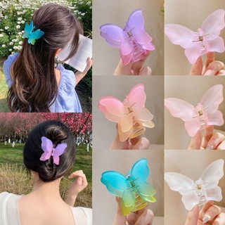 Thời Trang Mới Bướm Kẹp Tóc Dễ Thương Cô Gái Đi Chơi Đa Năng Mũ