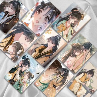 50-55pcs Manga Manhwa Laser Holographic Lomo Cards Doraemon Haikyuu Kuroba Touichi Photocards Lotso The Guide to Capturing a Black Lotus Hologram Postcards