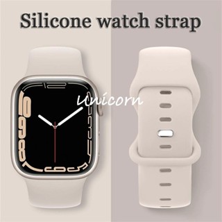 Dây đeo silicon mềm cho Apple Watch 10 9 8 7 6 5 4 3 SE Vòng đeo tay bằng silicon lỏng cho i Watch 42mm 46mm Ultra 49mm 45mm 41mm 40mm 44mm 38mm Dây đeo đồng hồ