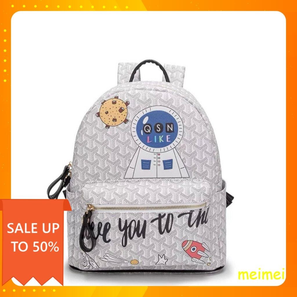 🔥 UY TÍN Balo đi học vũ trụ - Balo thời trang nam nữ đi chơi Edmond QSN ngộ nghĩnh vừa sách vở A4 Laptop