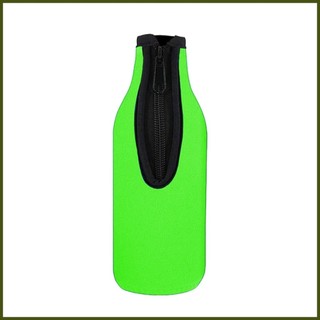 Chai Bia Tay Cách Nhiệt Chai Áo Khoác Zip-Up Nắp Chai Bia Giá Đỡ Tay Dày Bia Chai tongvn tongvn